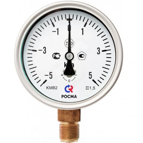 КМВ-22Р -5...+5 kPа.G1/2".1,5 Тягонапоромер УТ000016718