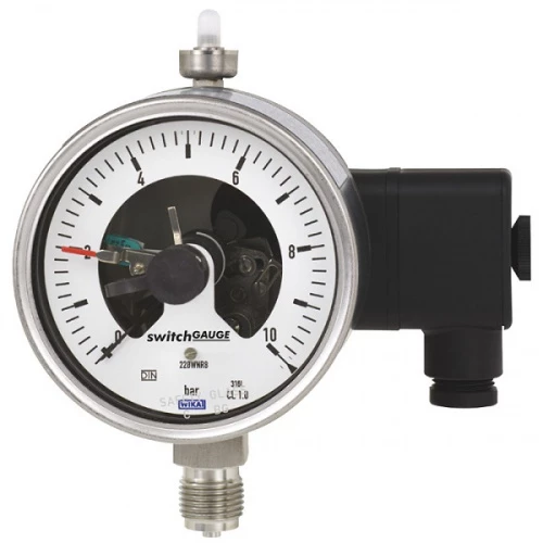233.50.100 6 bar G1/2" 821.21-S ЭКМ Нерж.Силикон УТ000002638