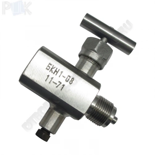 БКН1-82-12Х18Н10Т Блок клапанный М20х1,5(Н)/G1/2"(В - накидная гайка) УТ000019819