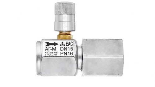 АГ-М G1/2"-М20х1,5 (до 1,6 МПа) Кран кнопочный РОСМА УТ000019531