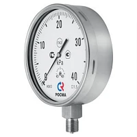 КМ-32Р +40kPa.M20x1,5.1,5.IP65.Кс Напоромер, ф150, нерж.сталь УТ-00000092