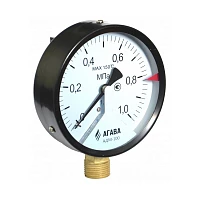 АДМ-100.2.1-(0...0,6)МПа-4-20mA-G1/2" кл.1,5 Стрелочный манометр с токовым и цифровым выходом RS-485 УТ000006861