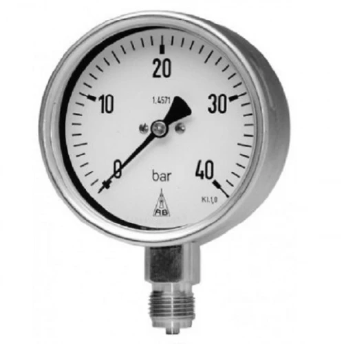 RCh (G) 100-3 1000 bar/psi 1/2"NPT Нерж.Сухой УТ000003035
